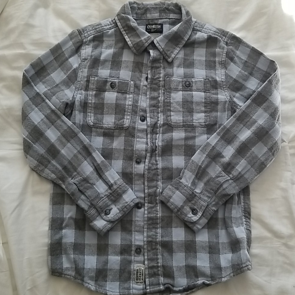 Oshkosh Plaid Button Down